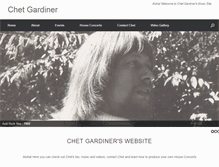 Tablet Screenshot of chetgardiner.com